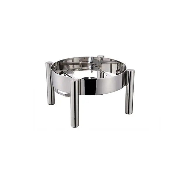 Wundermaxx Prämie Stainless Steel Chafing Dish Stand for Round Induction Chafing Dish 6 litres,  L 44.6 x W 44.6 x H 23 cm