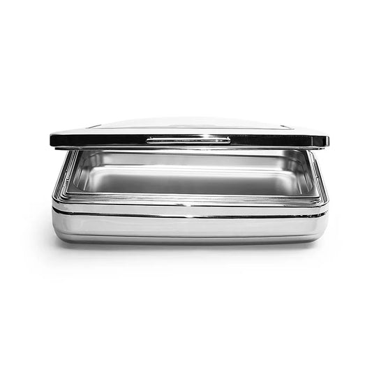 Wundermaxx Prämie Stainless Steel Full Size Induction Chafing Dish,  L 57 x W 46.4 x H 16 cm,  Capacity 9 Litres