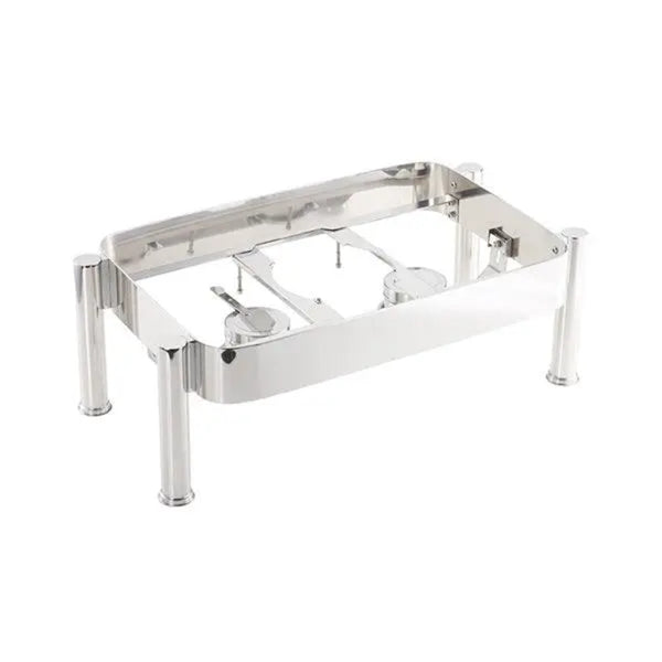 Wundermaxx Prämie Stainless Steel Full Size Induction Chafing Dish Stand,  L 65.5 x W 37.4 x H 23 cm