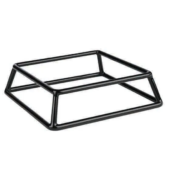 Wundermaxx Square Metal Buffet Stand, Ø 18 x D 18 x H 8 cm