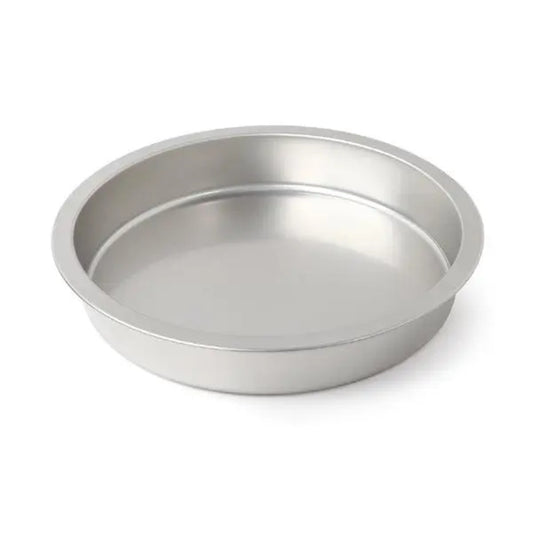 Wundermaxx Stainless Steel Round Pan Inset,  Ø 38.5 x H 6.5 cm,  Capacity 6 Litres