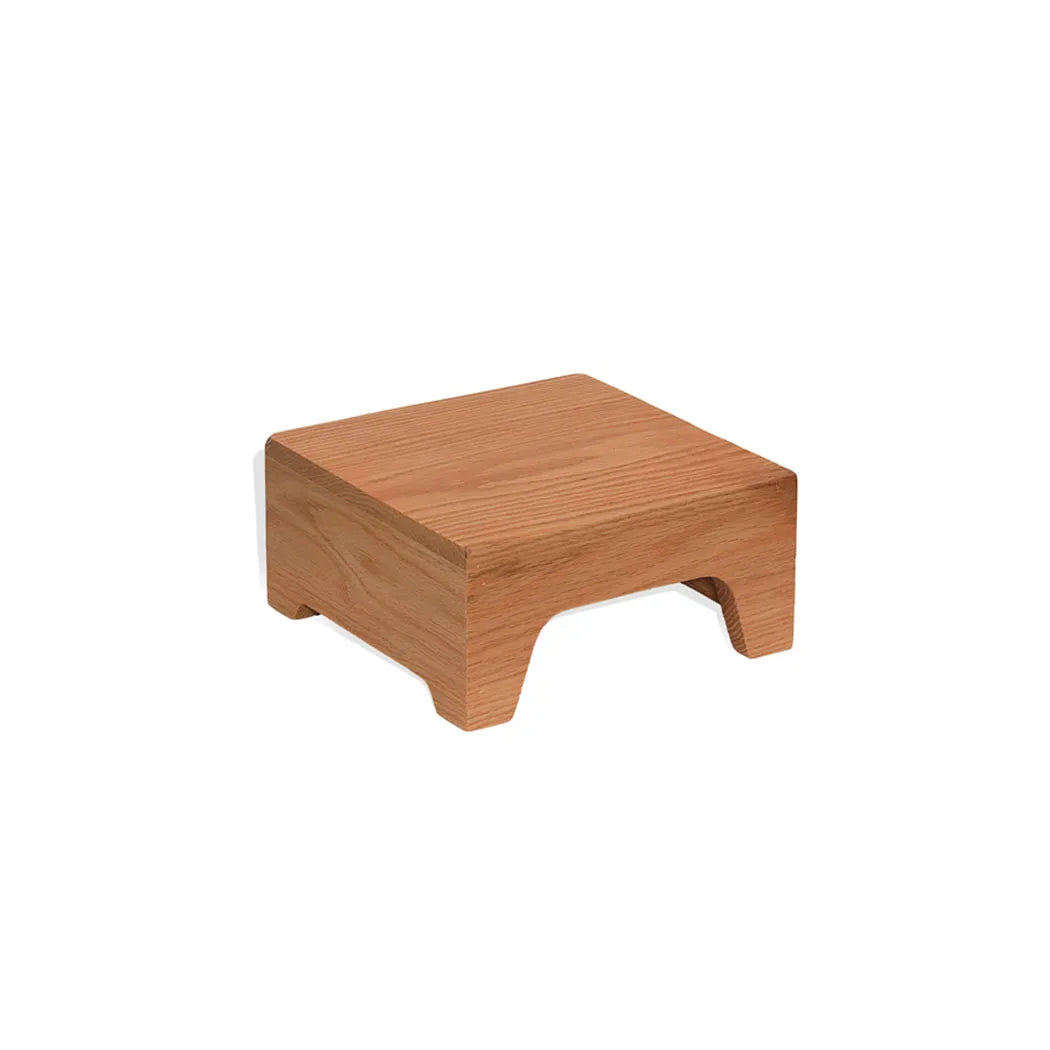 Wundermaxx Wooden Riser, Oak L 21 x W 21 x H 10 cm