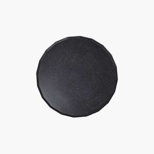 Zicco M1714B Melamine Buffet Platter Black 13.5X1.9cm - HorecaStore