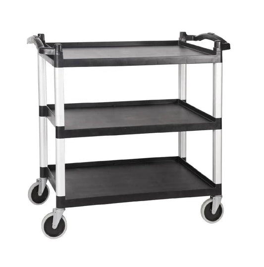 SMALL CLEARING TROLLEY 3 TIERS   thehorecastore
