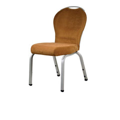 Regetta Aluminium Trendy Banquet Chair Comfortable, Lightweight, Space-saving, Webbed Seat with Lumbar Support, Stackable