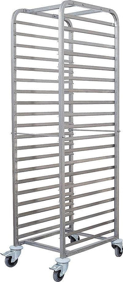 Chef360 USA Stainless Steel 60 x 40 Racking Trolley 20 Levels 46 x 61 x 178 cm