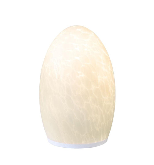 Neoz Rechargeable Cordless Table Lamp Egg Fritted For Bar/Restaurant/Coffee Shop, Bedside Light For Bedroom 180 x 120 mm