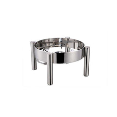 Wundermaxx Prämie Stainless Steel Chafing Dish Stand for Round Induction Chafing Dish 4 Litres,  L 37.7 x W 37.7 x H 23 cm