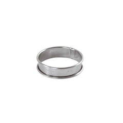 Paderno 47533-07 Stainless Steel Tart Ring, ø 7 x H 2 cm