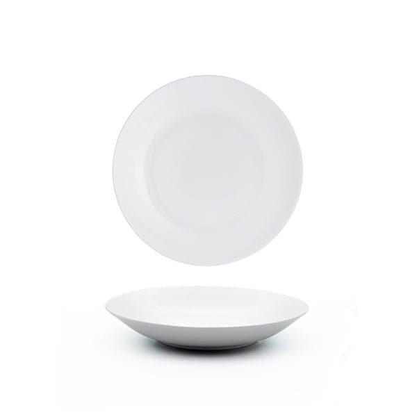 Furtino England Finesse 8.5"/22cm White Round Porcelain Coupe Plate 6/Case - thehorecastore