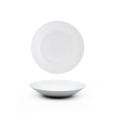 Furtino England Finesse 8.5"/22cm White Round Porcelain Coupe Plate 6/Case