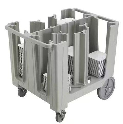 Cambro ADCS Adjustable Dish Caddy 73 x 96 x 81 cm plate Size 11.7 - 33 cm, Speckled Gray - thehorecastore