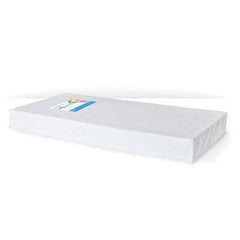 Foundations Nylon Reinforced,Ultradurable Vinyl Infapure Crib Mattress 4" Full Size, Color White