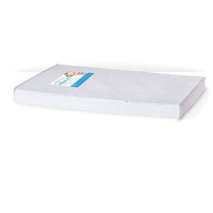 Foundations Nylon Reinforced,Ultradurable Vinyl Infapure Crib Mattress 3" Compact, Color White