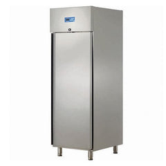 Empero Upright Deep Freezer Two Doors, L 70 x W 80 x H 205 cm, Stainless Steel Finish