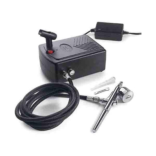 Lacor 69450  Airbrush Set With Compressor, 7 ml