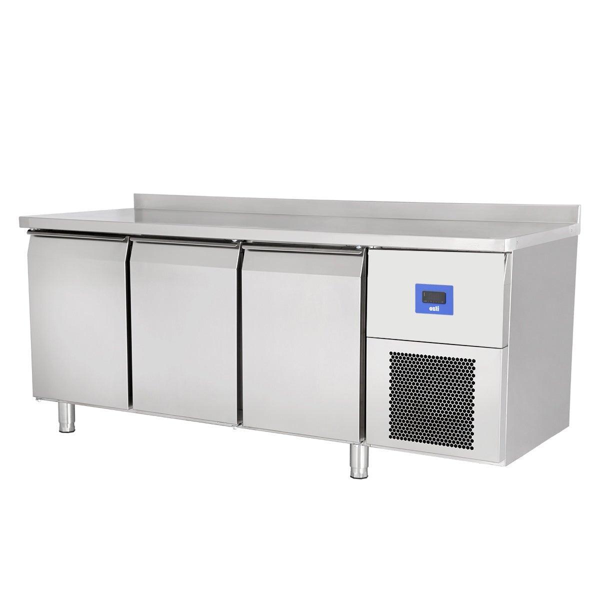 Bench Type Monoblock Deep Freezer With 3 Doors, 380 Litres - thehorecastore