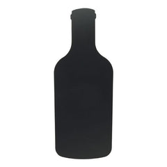 Securit® Bottle Shape Wall Blackboard W 19 x H 50 cm,  Wall Chalkboard Sign for Restaurants/Bar, Color Black