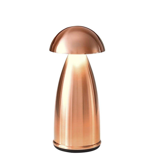 Neoz Rechargeable-Cordless Table Lamp Owl 1 For Bar/Restaurant/Coffee Shop, Bedside Light For Bedroom 190 x 90 Mm, Color: Copper - thehorecastore