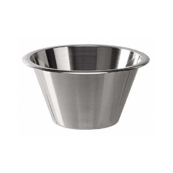 Lacor Spain 60016 Stainless Steel Flat Bottom Mixing Bowl 16 cm, 1 Liters - thehorecastore