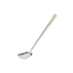 Paderno 49610-14 Stainless Steel, Wooden Handle Chinese Wok Spatula Ø 13.3 cm X 12.0 cm