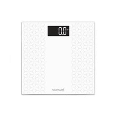 Roomwell Serene Digital Glass Bathroom Scale, High Precision Sensors, Accurate Weight Measure, LED Display, 150 Kg Capacity, Anti-Slip Surface, Color White