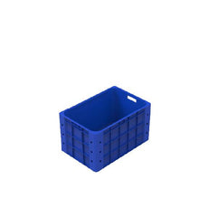 Palletco Fish Crate Blue L 600 x W 400 x H 350 mm, Blue