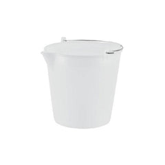 Paderno Italy 49889-15 Polyethylene Graduated Bucket With Sprout 31 cm, 15 Liters