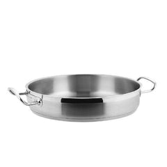 Lacor 57632 Eco Chef Shallow Casserole Pot 32 x 7 cm Stainless Steel