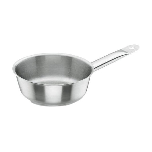 Lacor Spain 57629 Stainless Steel Eco Chef Saute Pan 28 cm, 4 Liters Induction