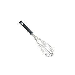 Lacor 61644 Stainless Steel Whisk with Black Ergonomic Handle, L 45 cm