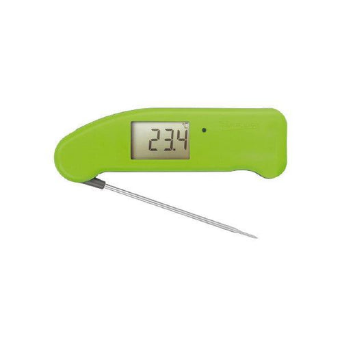 Paderno Italy 49880-12 Gourmet Digital Meat Thermometer, Water Resistant with folding probe, NSF Certified,15 x 5 x 2 cm Green