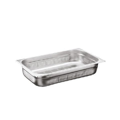 Chef360 USA 18/10 Stainless Steel Perforated GN Pan 1/1  20 cm Deep