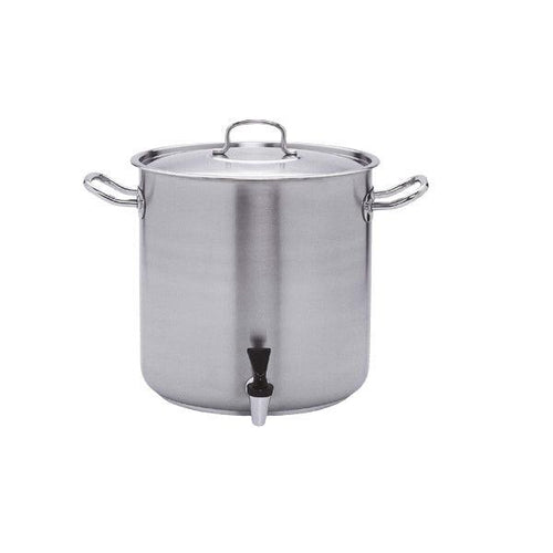 Pujadas Spain P248040 Stainless Steel Stock Pot  With Lid 40 cm