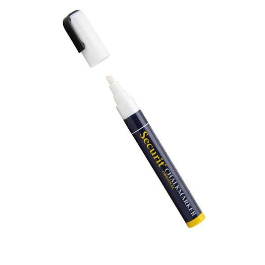 Securit BL-SMA610-WT Chalkmarkers Blister Waterproof, Color White, Set of 2 - thehorecastore