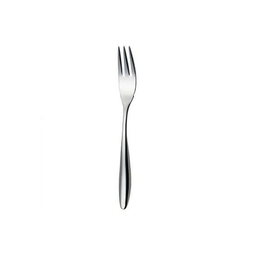 Furtino Wave 18/10 Stainless Steel Cake Fork 4 mm, Length 16 cm, Pack of 12