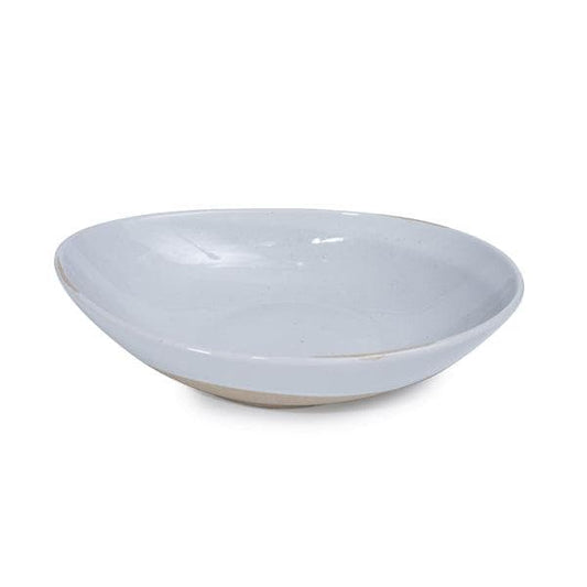 Craft Stone White Oval Bowl 25.5cm - thehorecastore