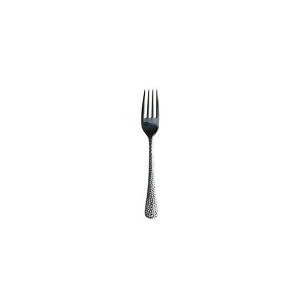 Furtino Hamford Dessert Fork Silver Mirror 18/10 Stainless Steel Dessert Fork 4 mm, Pack of 12