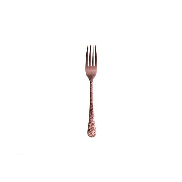 Furtino Hamford Dessert Fork Rose Matt 18/10 Stainless Steel Dessert Fork 4 mm, Pack of 12