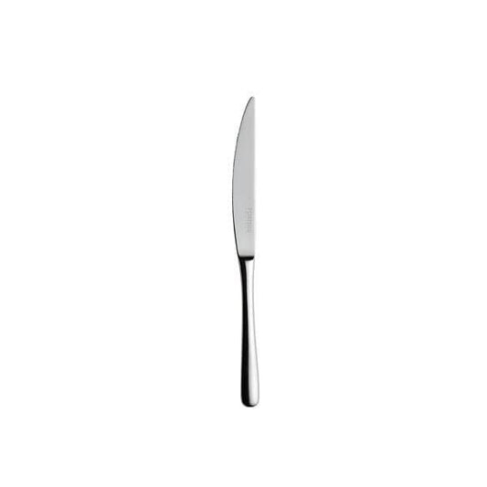Furtino Anthem 18/10 Stainless Steel Dessert Knife 4 mm, Length 21 cm, Pack of 12 - HorecaStore