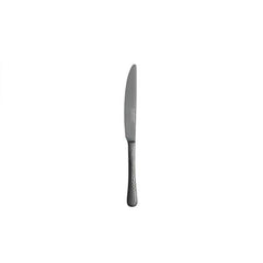 Furtino Hamford Dessert Knife Black Matt 18/10 Stainless Steel Dessert Knife 4 mm, Pack of 12