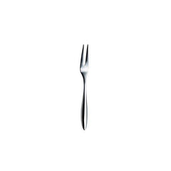 Furtino Wave 18/10 Stainless Steel Fruit Fork 4 mm, Length 14 cm, Pack of 12