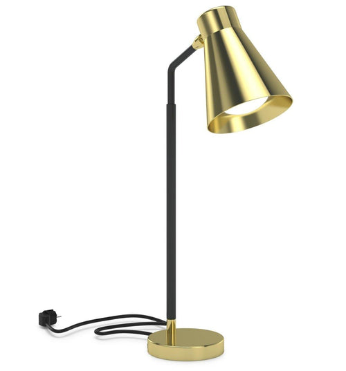 Heat Lamp D 16 x 72 cm, Portable, 180 Degree Adjustable Lamp, Color Gold