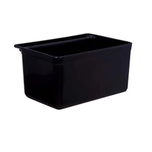 JD UC08C Polypropylene Silverware Holder Fro Clearing Trolley 33.5 x 23.1 x 18 cm, Black   thehorecastore