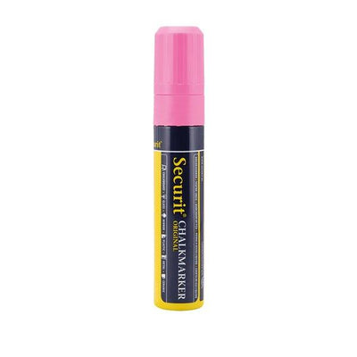 Securit SMA720-PI Liquid Chalk Marker Large 7-15 mm Nib, Color Pink, Set of 3