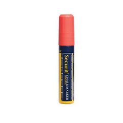 Securit SMA720-RD Liquid Chalk Marker Large 7-15 mm Nib, Color Red, Set of 3