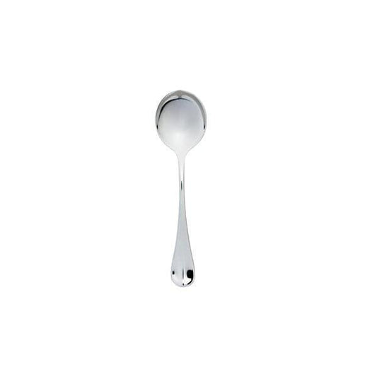Furtino Baguette 18/10 Stainless Steel Soup Spoon 4 mm, Length 18 cm, Pack of 12 - thehorecastore