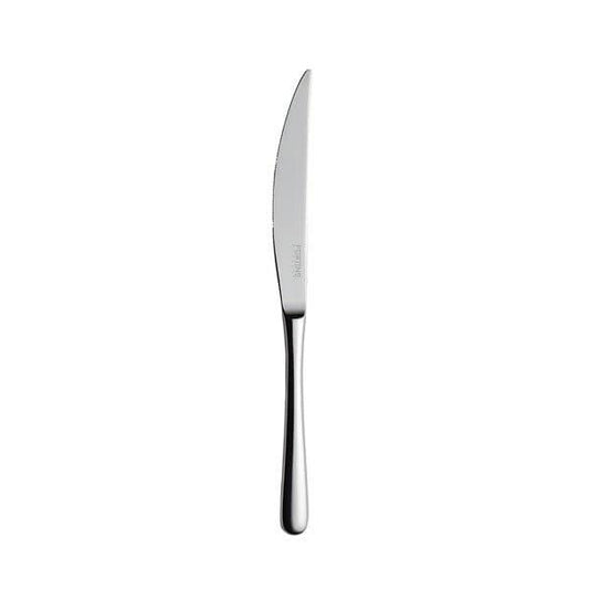 Furtino Anthem 18/10 Stainless Steel Steak Knife 4 mm, Length 24 cm, Pack of 12 - HorecaStore