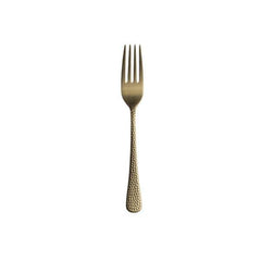 Furtino Hamford Table Fork Gold Matt 18/10 Stainless Steel Table Fork 4 mm, Pack of 12