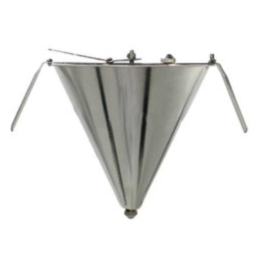 Pujadas Spain P830002 18/10 Stainless Steel Confectionary Funnel 2 Liters - thehorecastore
